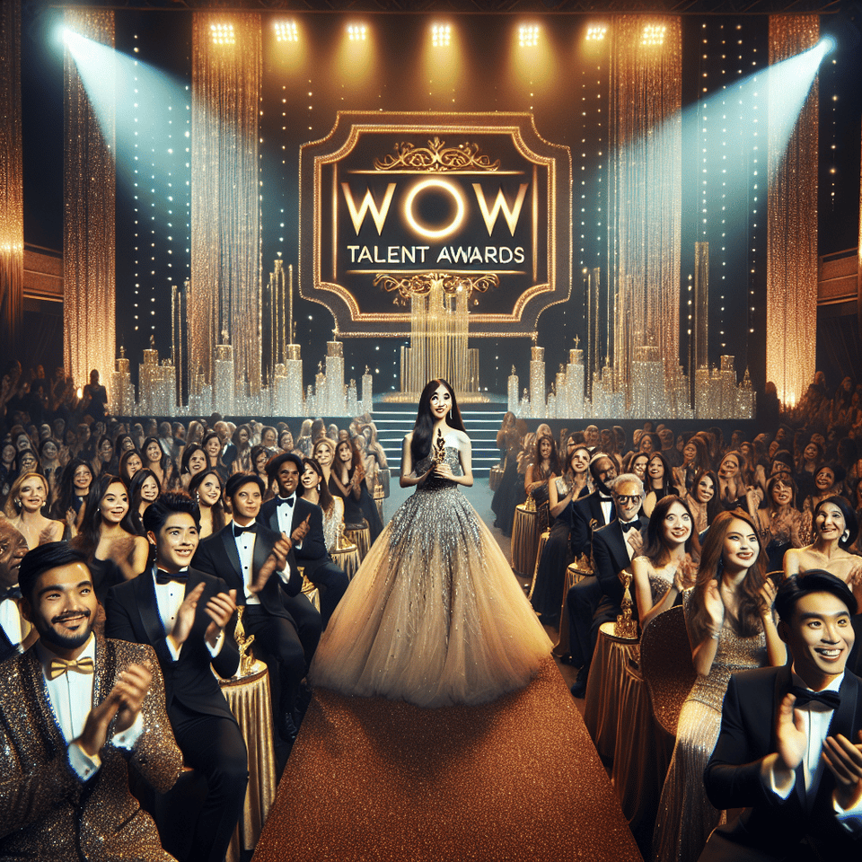 Wow Talent Awards 8 text effect image