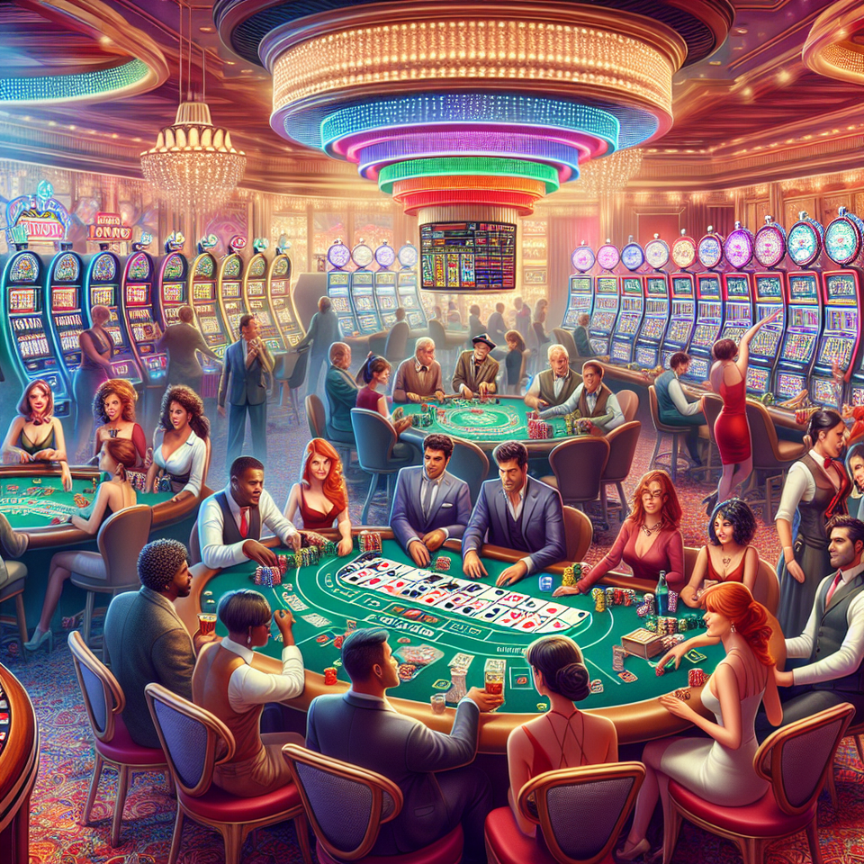 casino text effect image