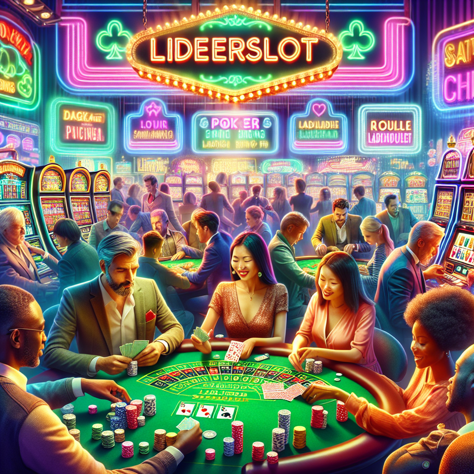 lideerslot casino text effect image