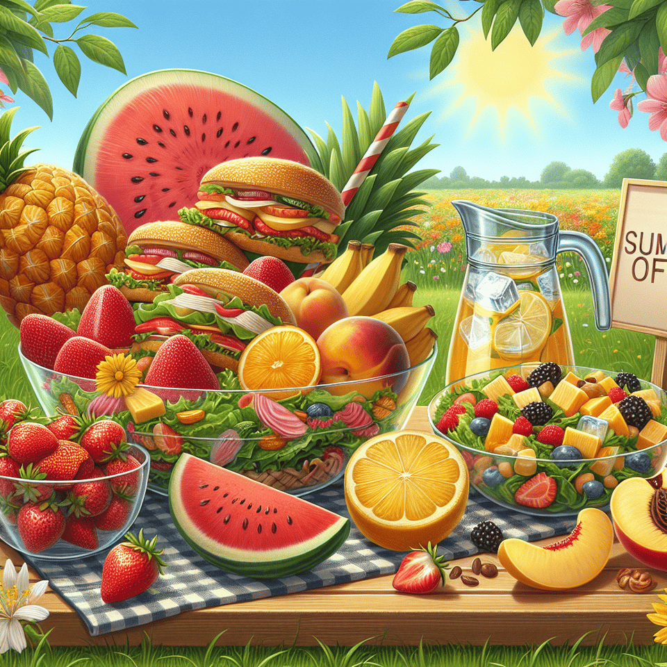 healthy food summer offer text effect image