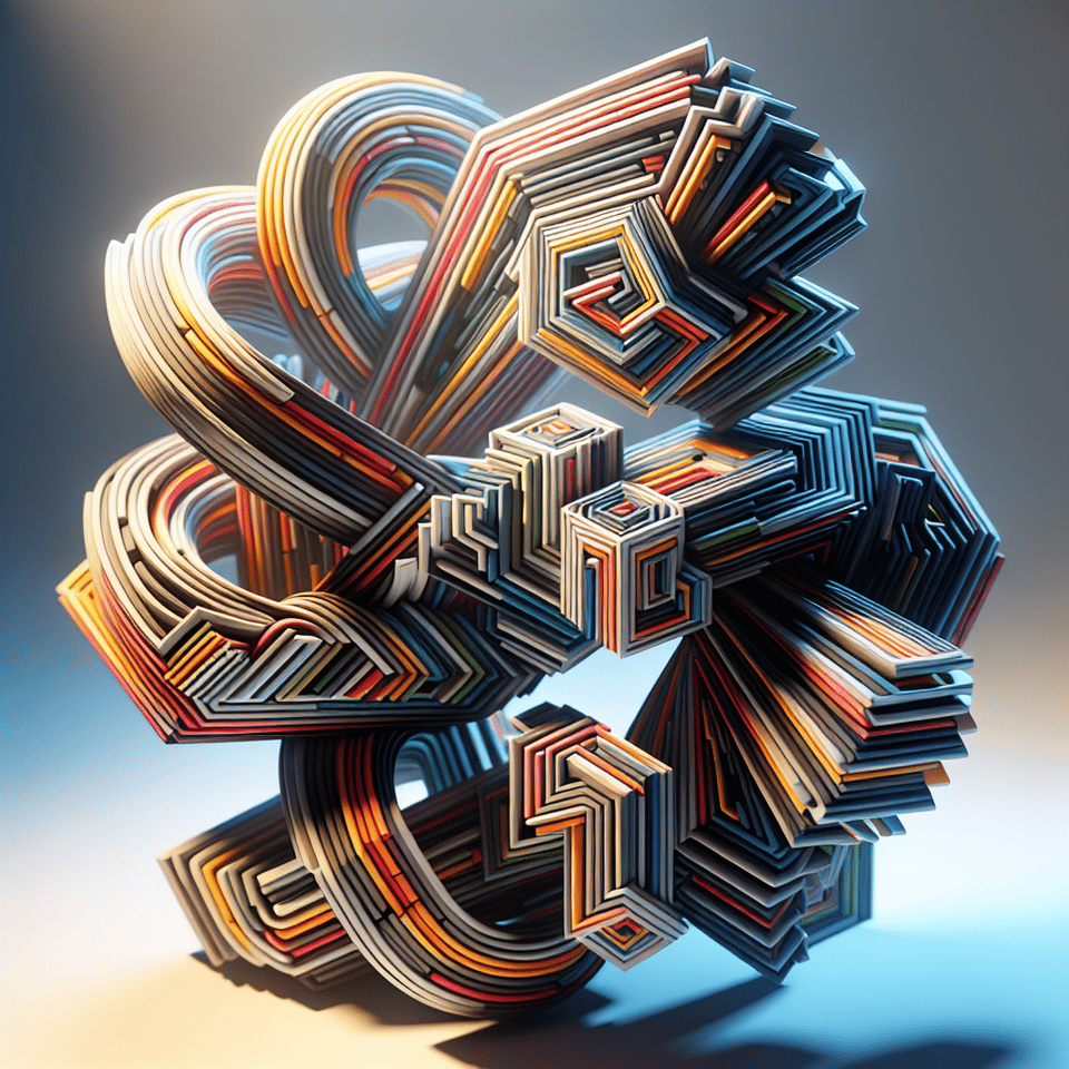 Logo 3D text effect image