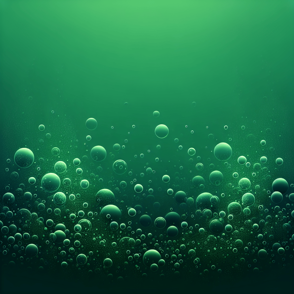 plano de fundo verde degrade bolha de ar, illustration text effect image