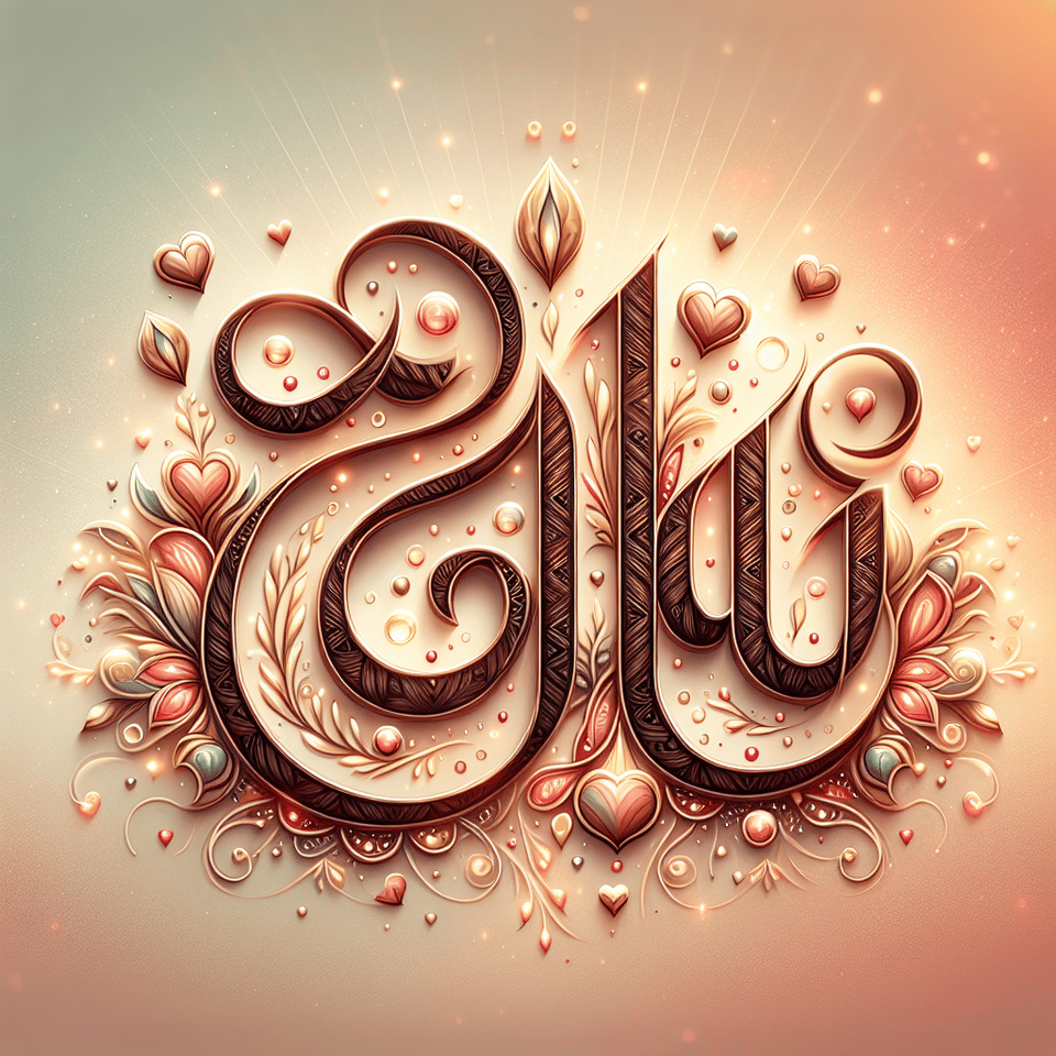 Name Abu representing love text effect image