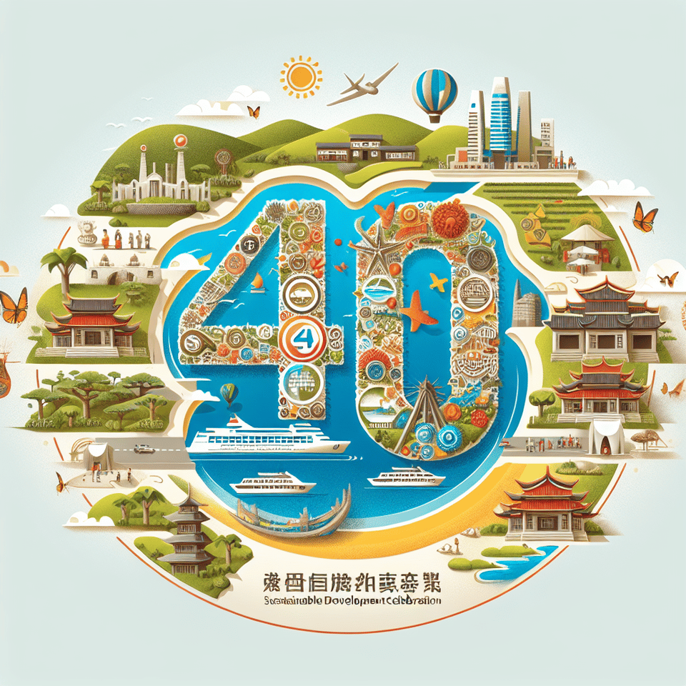 九連環境開發股份有限公司+40週年+澎湖旅遊 text effect image
