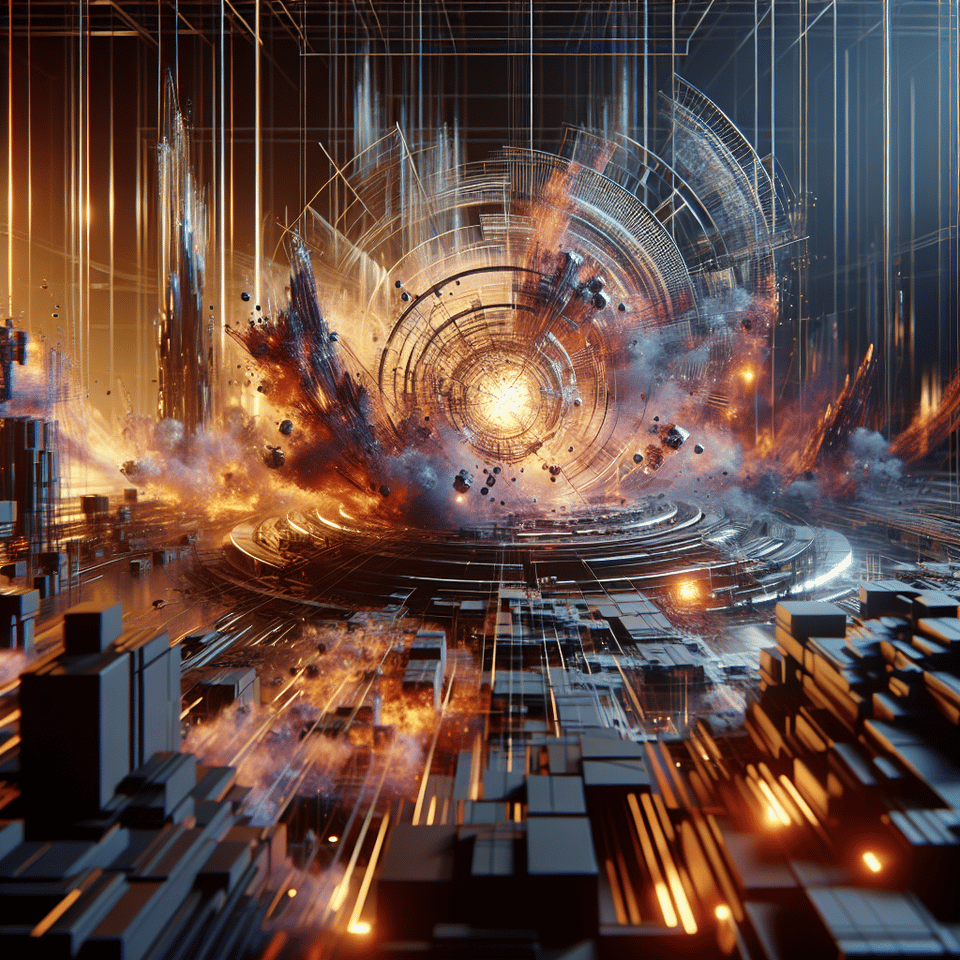 Welcome to FURIES, 3d render text effect image