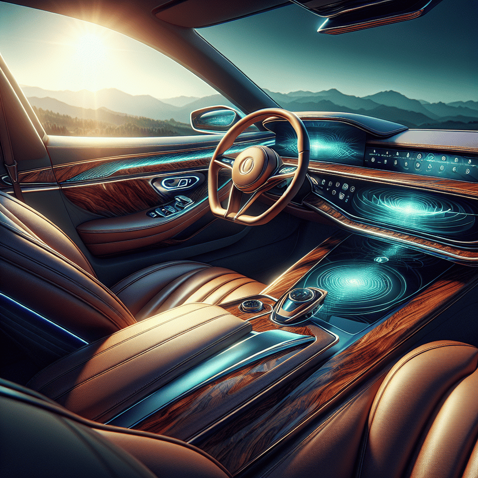 Interior auto text effect image