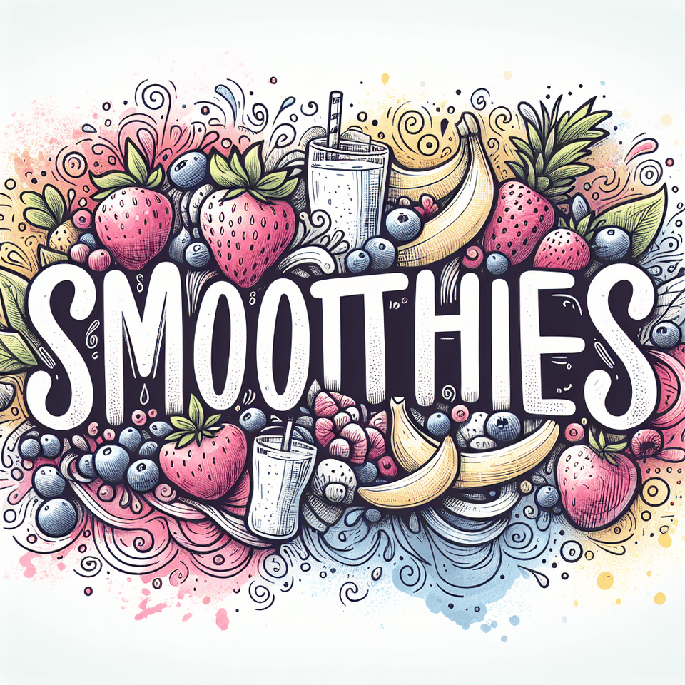 textsmoothies doodle text effect text effect image