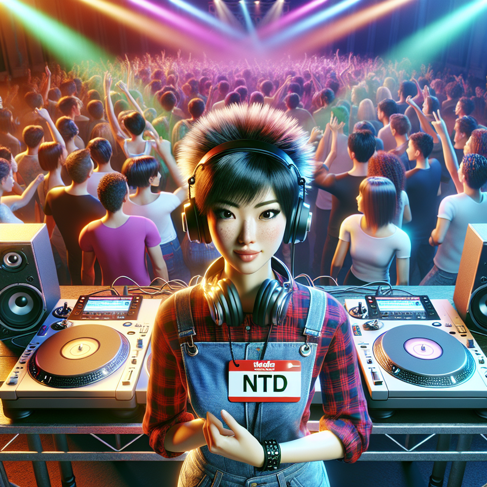 dj his name ntd text effect image