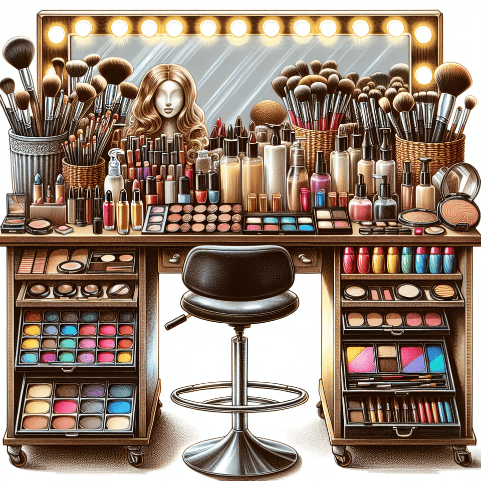 make up text effect image