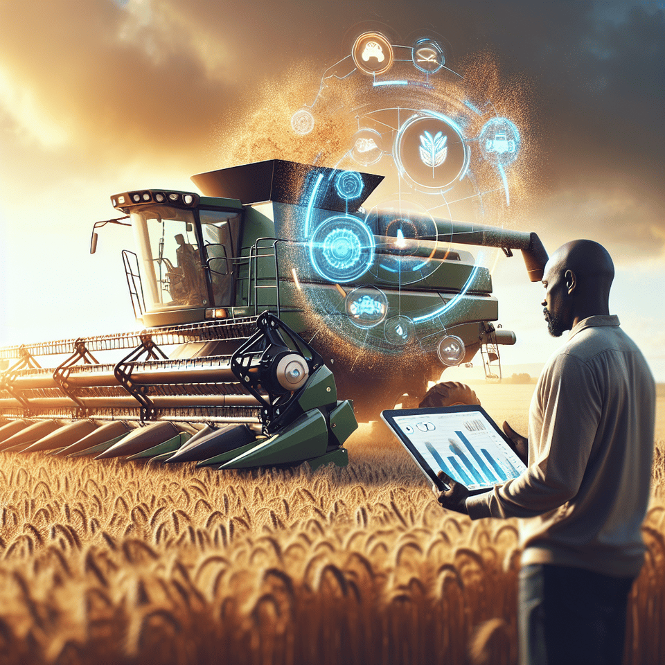 agri product tech text effect image