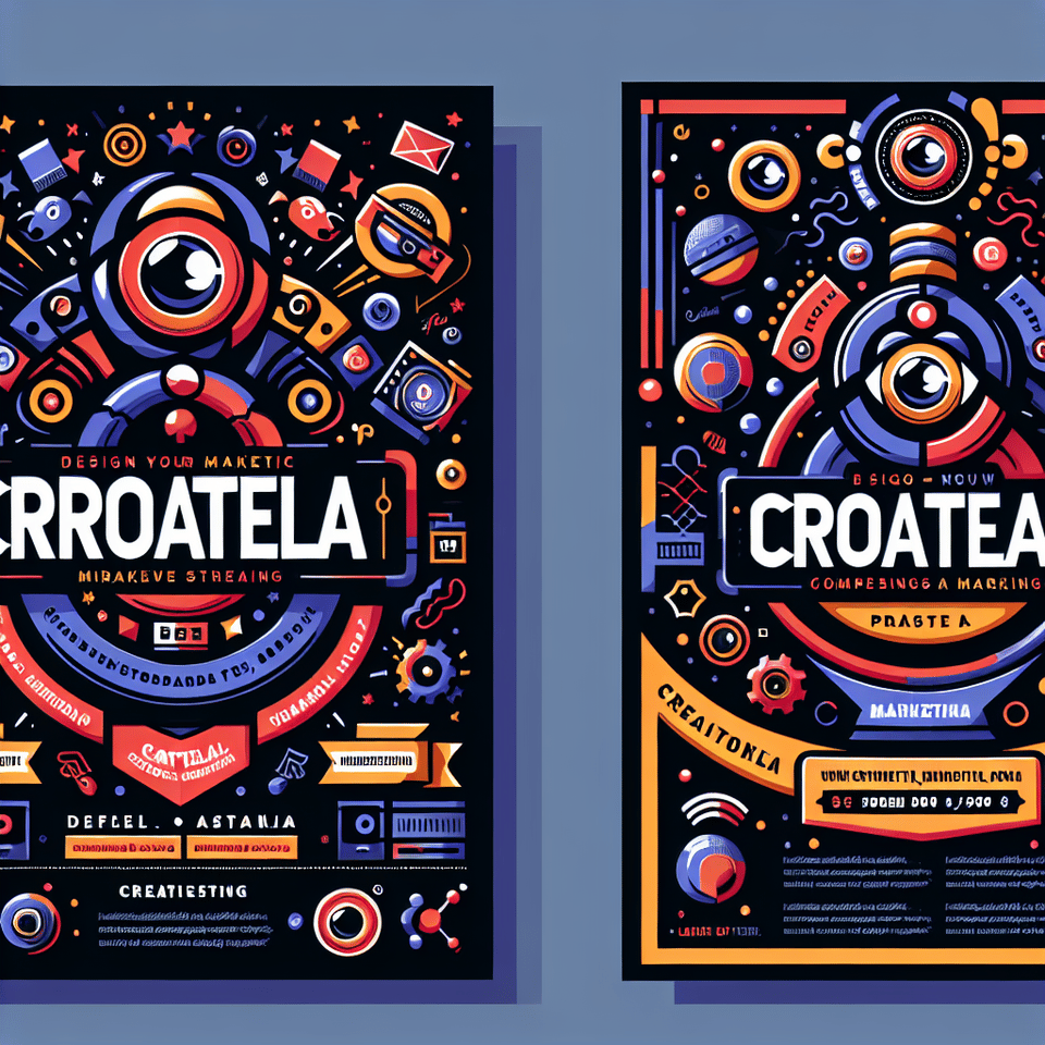 CROATELLA BRAND FOR MARKETING LOGO, poster text effect image