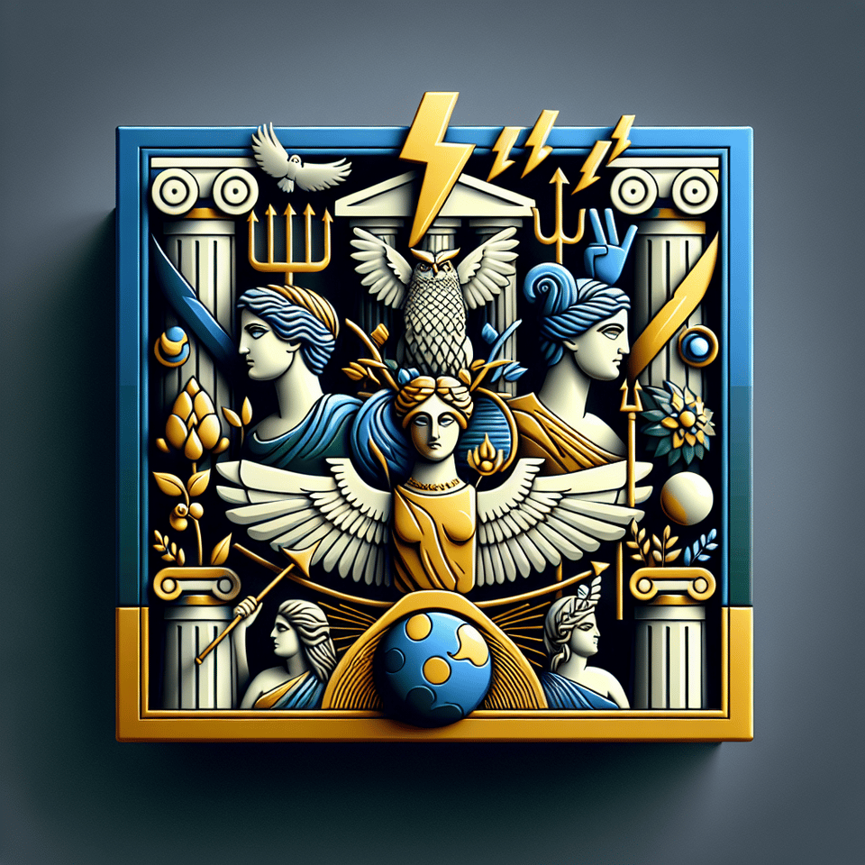 3D Logo for Greek Gods and Goddesses' Agency,### Step-by-Step Guide to Creating Your Logo,,#### 1. **Select Your Deity**,Decide on the Greek god or goddess each group member will represent. Research their symbols and attributes for accurate representation.,,#### 2. **Photography**,- Take high-resolution photos of each group member.,- Ensure the photos are well-lit with a neutral background for easy editing.,,#### 3. **Research Symbols**,Identify key symbols for each deity:,- **Zeus**: Lightning bolt, eagle,- **Hera**: Peacock, diadem,- **Poseidon**: Trident, horse,- **Athena**: Owl, olive tree,- **Apollo**: Lyre, laurel wreath,- **Artemis**: Bow and arrow, deer,- **Aphrodite**: Dove, rose,,#### 4. **Design Elements**,,##### Central Icon,- **Choose a central icon**: The Parthenon, Mount Olympus, or a stylized Greek temple.,- **Create or find an icon**: Use Canva's or Adobe Spark's elements library to find an appropriate image.,,##### Individual Representations,- **Edit Photos**: Use the photo editor in your chosen app to add deity symbols to each member’s photo.,  - **Backgrounds**: Replace backgrounds with something thematic (e.g., clouds for Zeus, ocean for Poseidon).,  - **Attributes**: Add symbols next to or around each person (e.g., a trident for Poseidon).,,##### Layout,- **Arrange Photos**: Position the edited photos around the central icon in a balanced manner.,  - Use circular or semicircular layouts for harmony.,  - Ensure each member's deity attributes are clearly visible.,,##### Color Scheme,- **Select Colors**: Gold, white, deep blues, and rich marbles.,  - Apply these colors to backgrounds, icons, and text.,,##### Typography,- **Choose a Greek-style Font**: Fonts like “Trajan Pro” or “GFS Didot” mimic classical Greek inscriptions.,- **Group Name**: Place the group name below the central icon in your chosen font.,,#### 5. **Digital Tools**,Use these tools to bring your concept to life:,,- **Canva**:,  - Sign up or log in.,  - Use the “Logo” template for appropriate dimensions.,  - Upload photos and start editing.,  - Add elements and symbols from Canva's library.,  - Arrange and customize your layout.,  - Save and export your design.,,- **Adobe Spark**:,  - Sign up or log in.,  - Select “Custom Size Graphic” and choose logo dimensions.,  - Upload photos and edit with deity attributes.,  - Use Spark’s elements to add symbols and icons.,  - Arrange and finalize your design.,  - Save and export your logo.,,#### 6. **Integration**,- **Merge Photos and Symbols**: Seamlessly blend photos with deity symbols using layers and transparency adjustments.,- **Ensure Cohesion**: Check for consistency in style and theme across the entire logo.,,#### 7. **Final Touches**,- **Additional Elements**: Add laurel wreaths, Greek patterns, or mythical creatures for extra detail.,- **Review and Adjust**: Get feedback from group members and make necessary tweaks.,,#### 8. **Review**,- **Get Feedback**: Share the design with the group and gather opinions.,- **Adjust if Needed**: Make any necessary adjustments based on feedback.,,By following these steps and using tools like Canva or Adobe Spark, you can create a customized logo that embodies the Greek gods and goddesses theme while incorporating individual pictures of your group members. text effect image