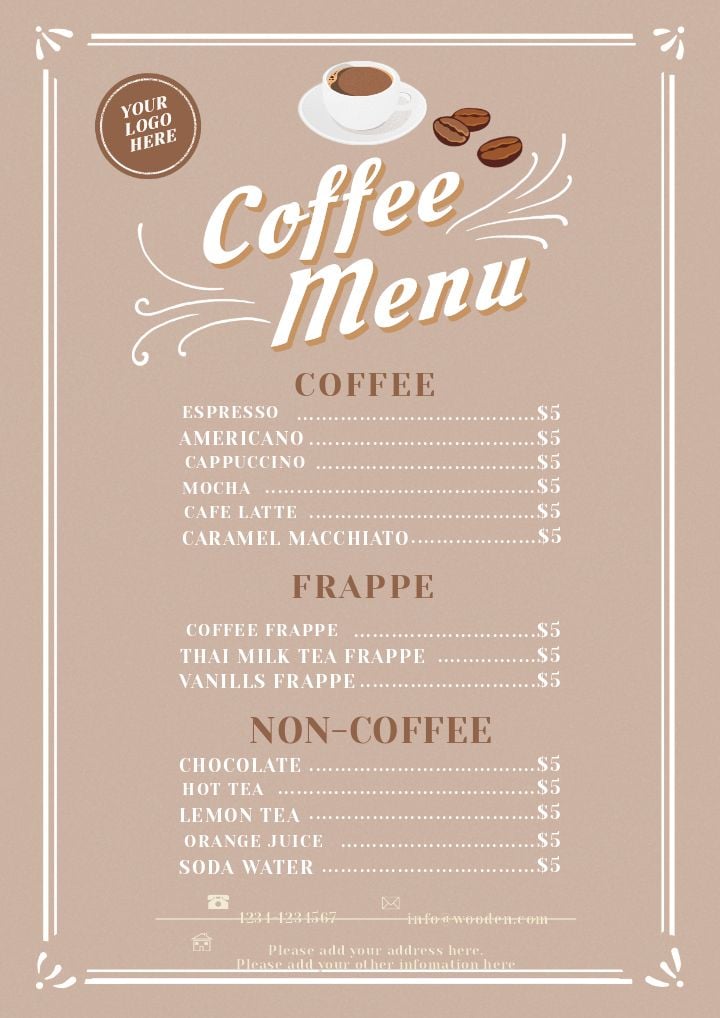 Best Bistro Templates, Free Editable Online - Seapik