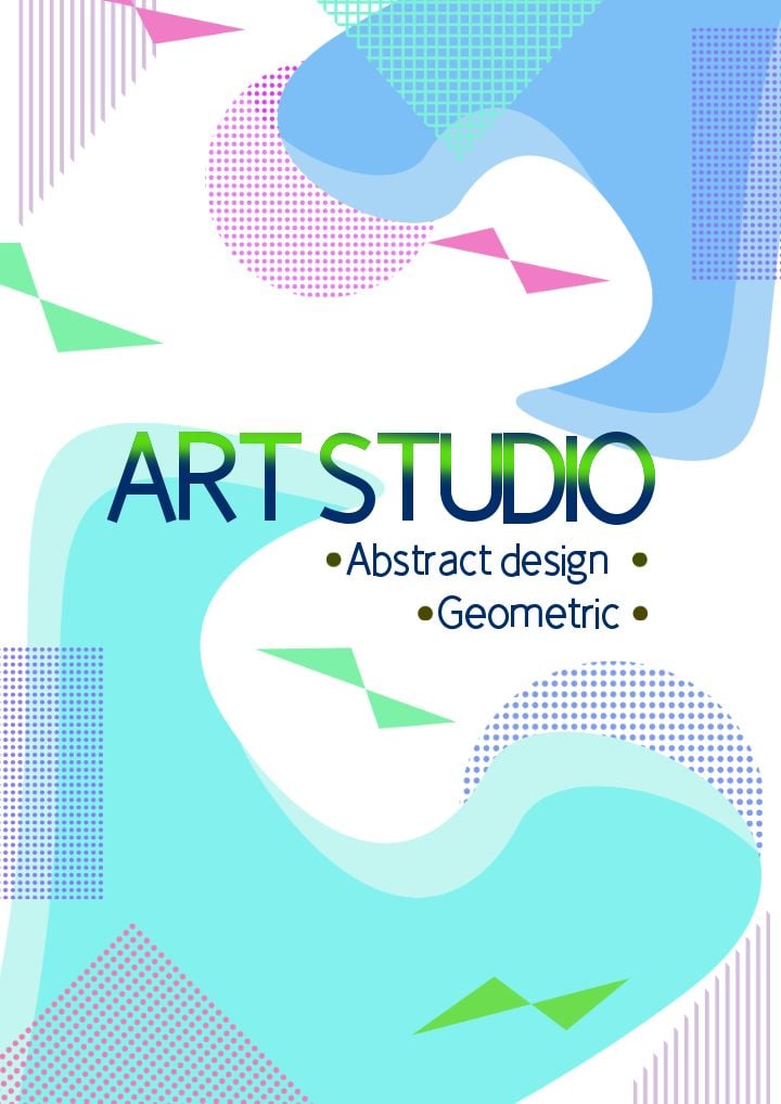 abstract art studio specializing in geometric patterns