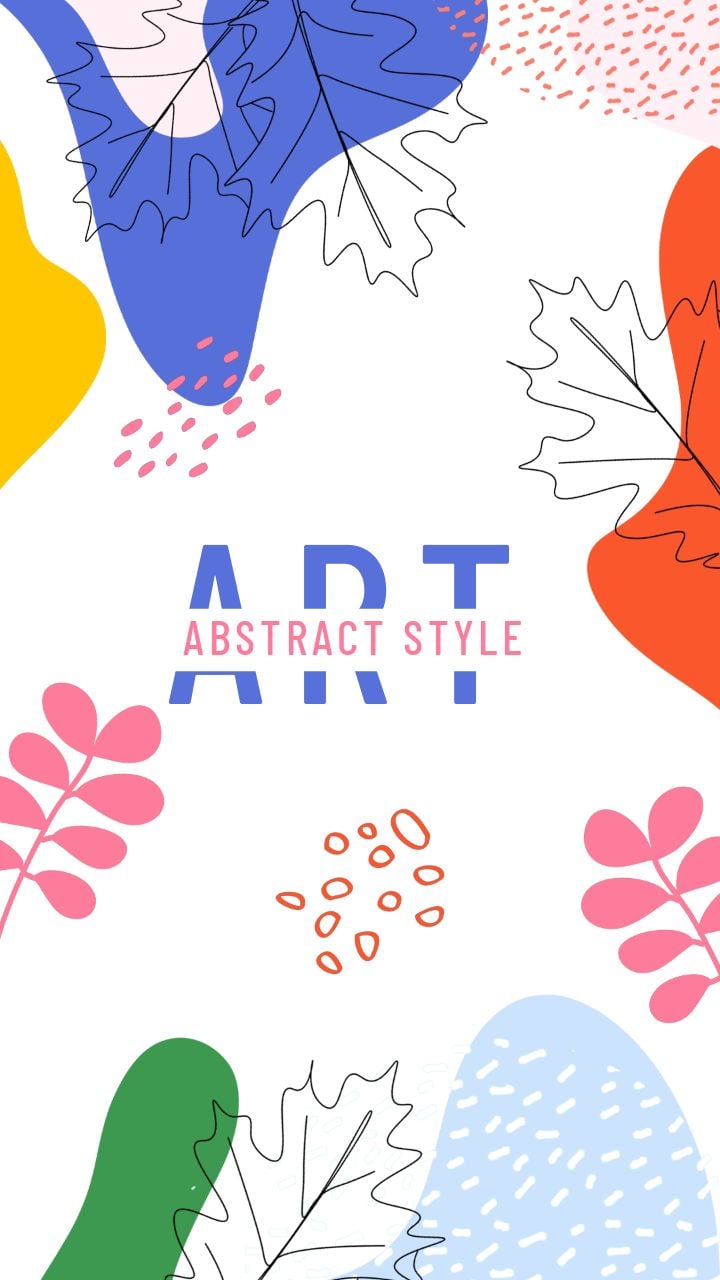 abstract white instagram story