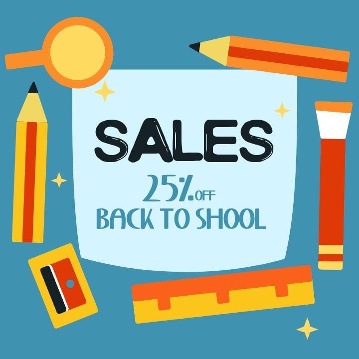adorable cartoon blue sns back-to-school sale