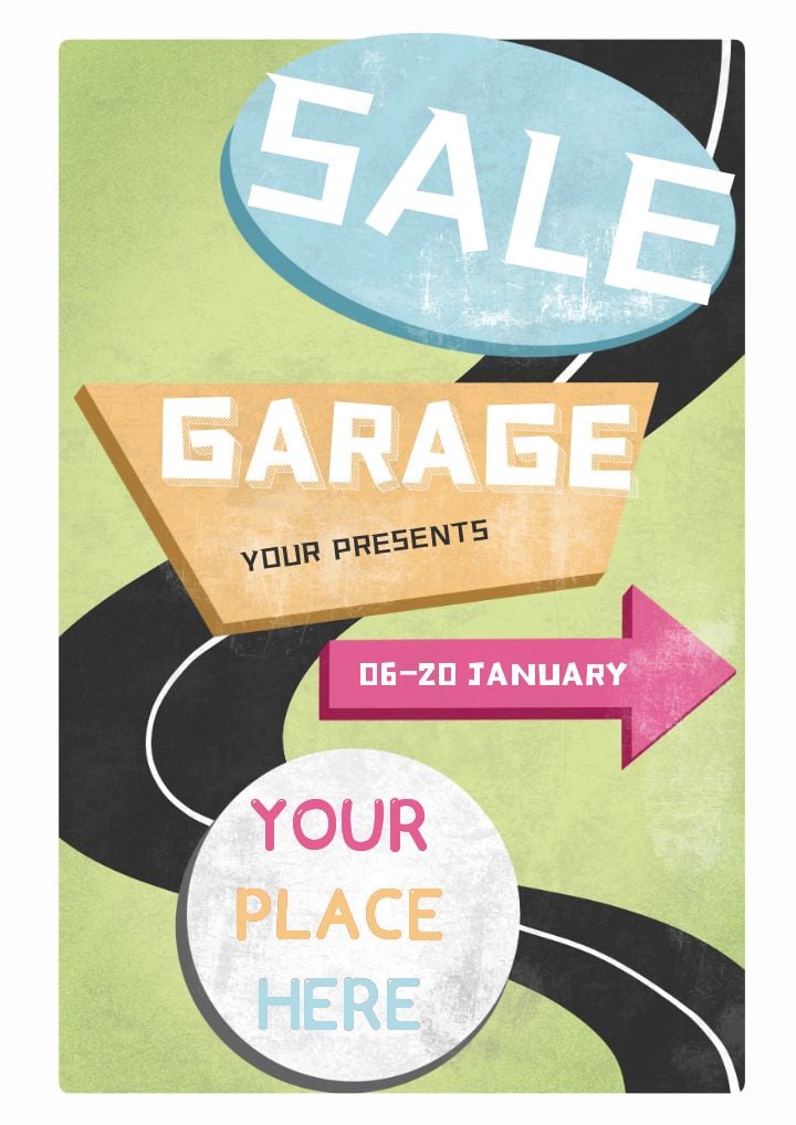flyer for yard sale
