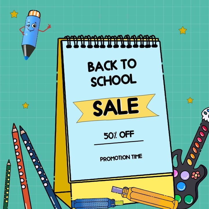 green back-to-school sales