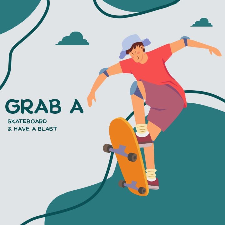 instagram post featuring outdoor sports