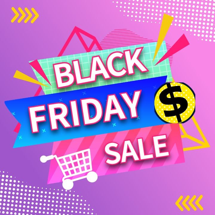 instagram post for black friday sale contracted deal