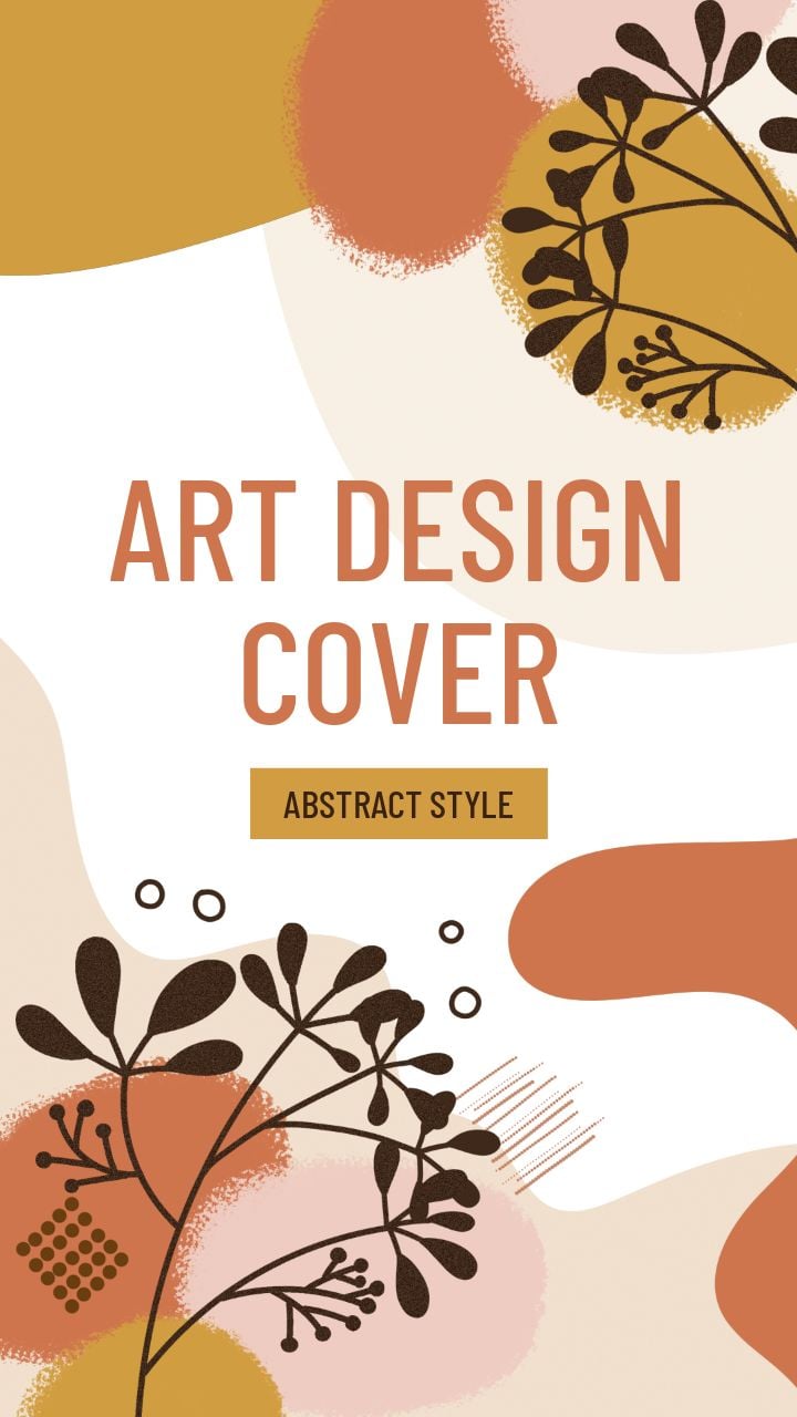 instagram story cover in the abstract art style