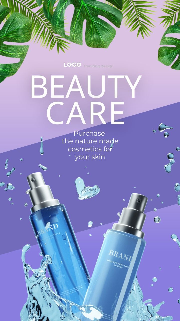 instagram story innovative cosmetics plant in the world of fashion