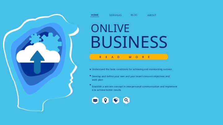 minimalist login banner featuring creative business characters in paper cut style