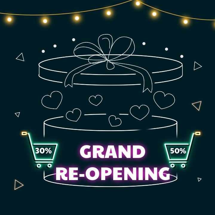 neon illuminated charm on social media a delightful opening display
