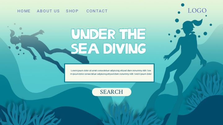 promotion the coral cove diving club dive into the depths of the blue underwater world