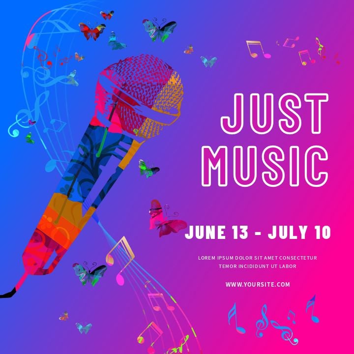 sns-driven creative gradient at music festival